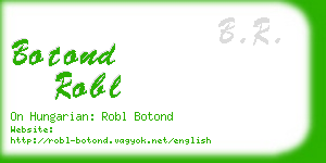 botond robl business card